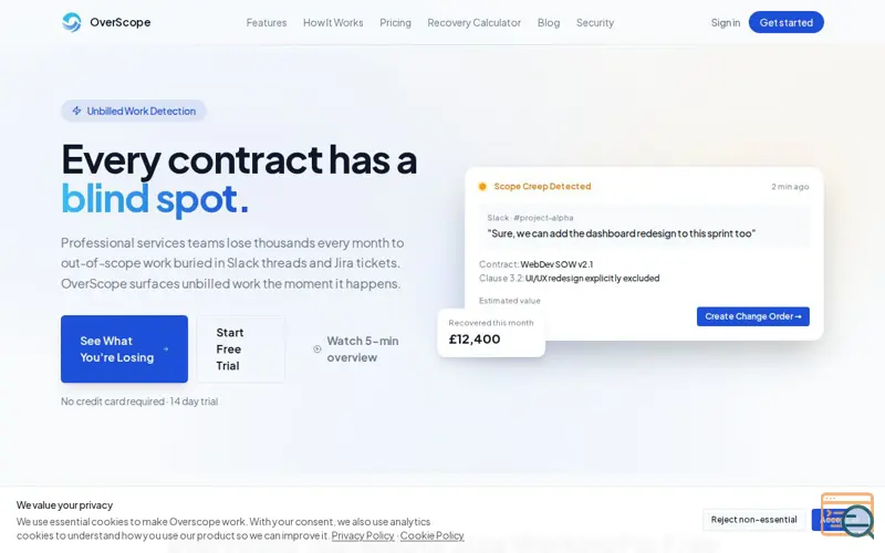 Screenshot of Overscope