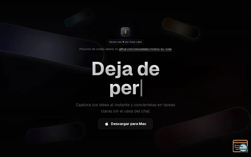 Screenshot of NoteOS