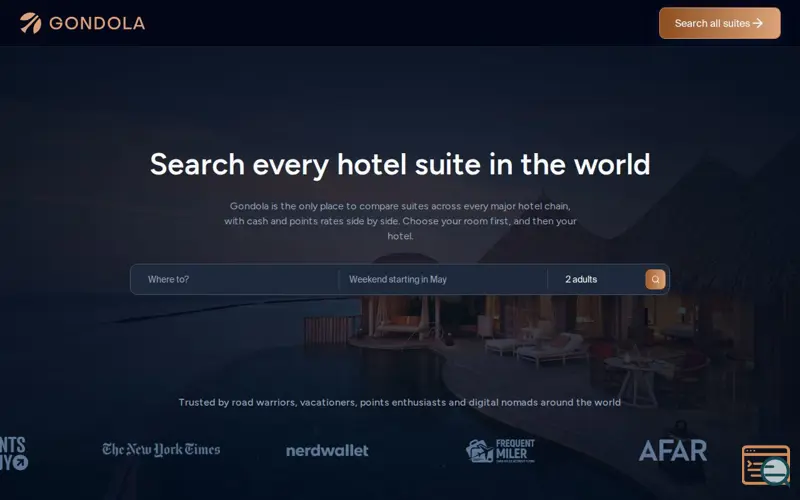 Screenshot of Gondola