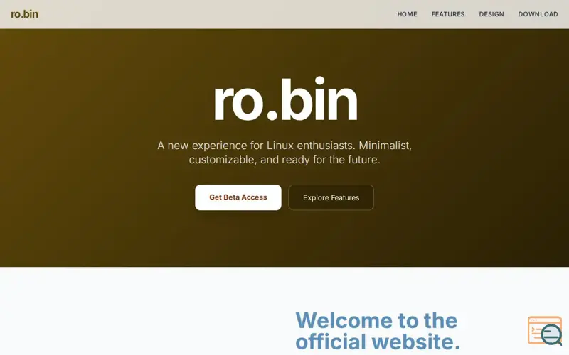 Screenshot of ro.bin
