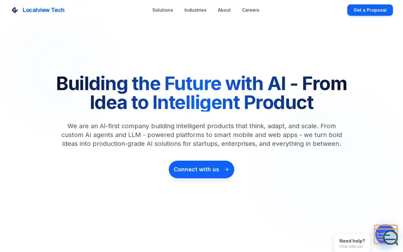 Screenshot of Localview Tech