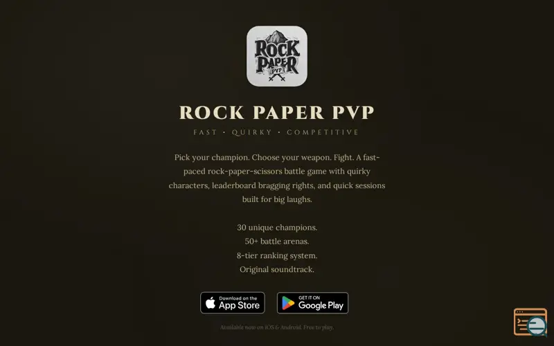 Screenshot of Rock Paper PvP 