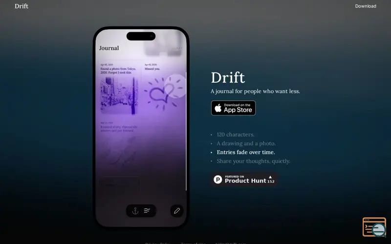 Screenshot of Drift