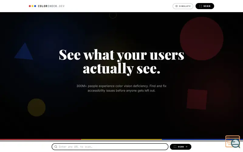 Screenshot of Color Check