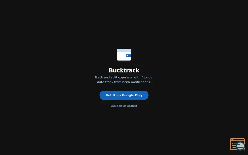 Screenshot of Bucktrack — Automatic expense tracking