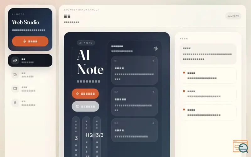 Screenshot of AI Note