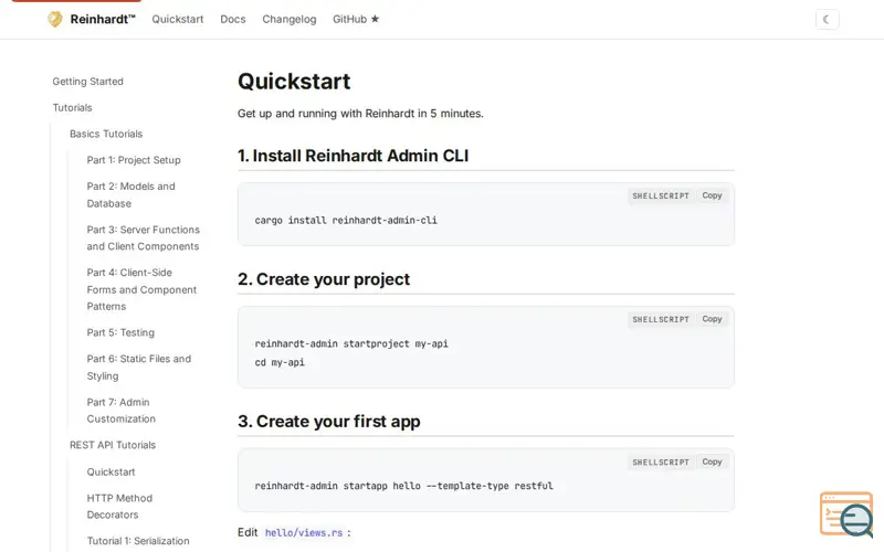 Screenshot of Reinhardt