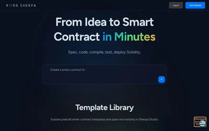 Screenshot of Sherpa Studio