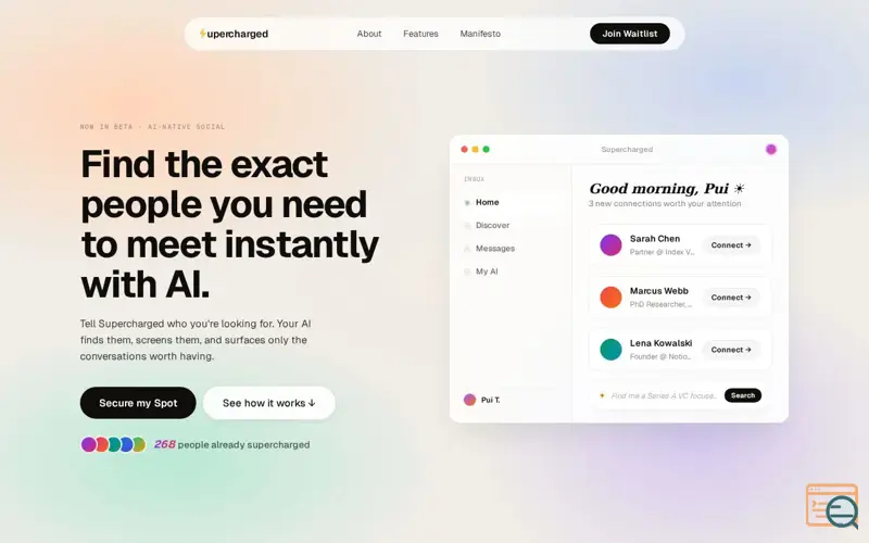 Screenshot of Supercharged