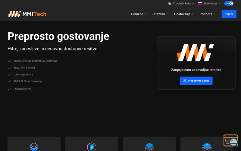 Screenshot of MMITech