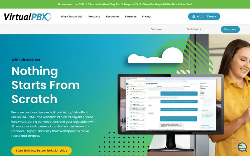 Screenshot of VirtualText 1.0