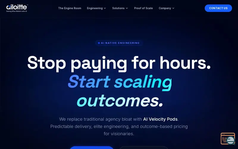 Screenshot of Ailoitte