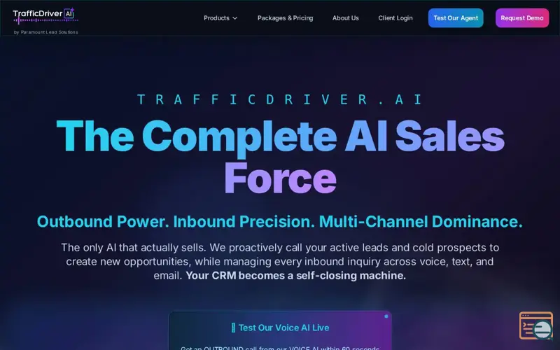 Screenshot of Traffic Driver AI
