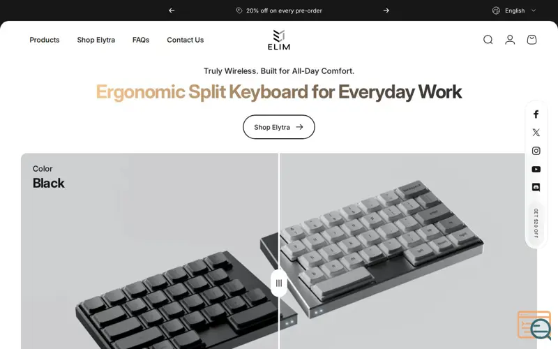 Screenshot of Elytra