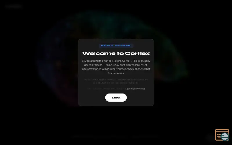 Screenshot of Corflex