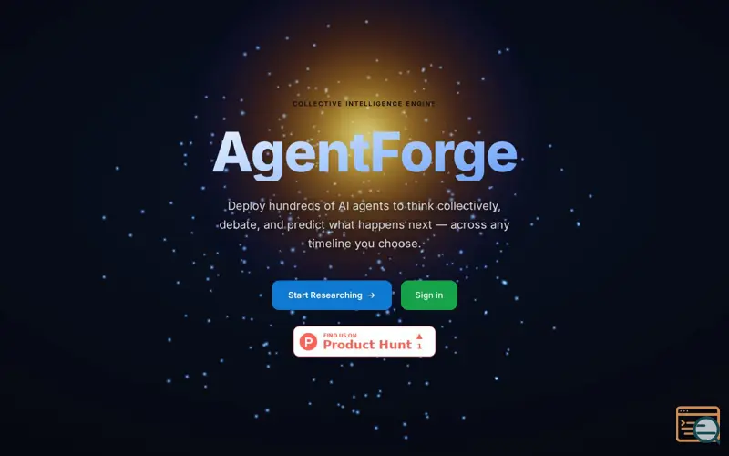 Screenshot of AgentForge