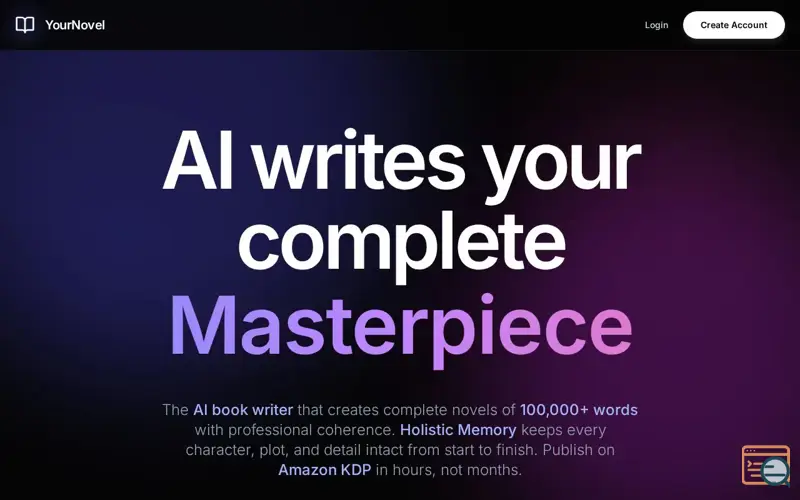 Screenshot of YourNovel.app