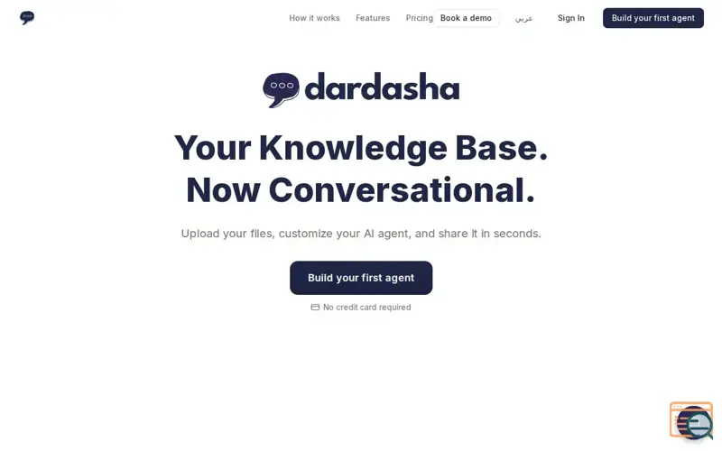 Screenshot of dardasha 1.0