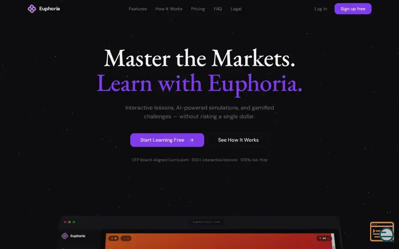 Screenshot of Euphoria