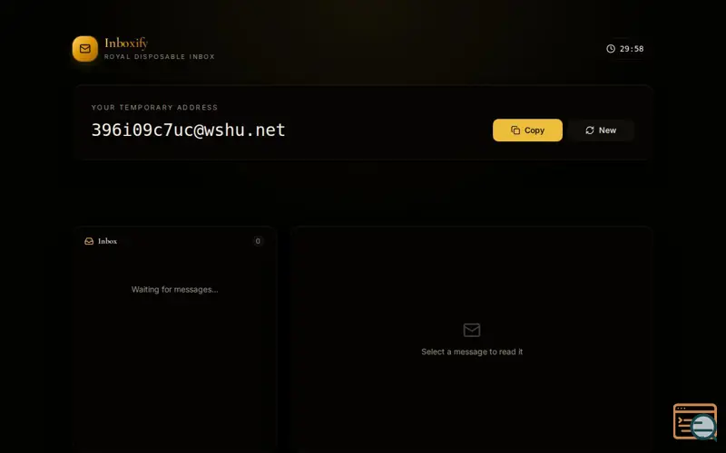 Screenshot of Inboxify