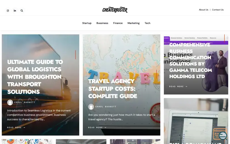 Screenshot of Cheater Buster