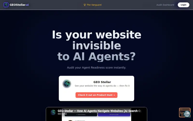 Screenshot of GEO Stellar