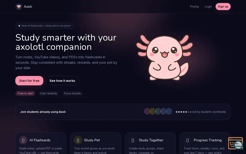 Screenshot of Axoli
