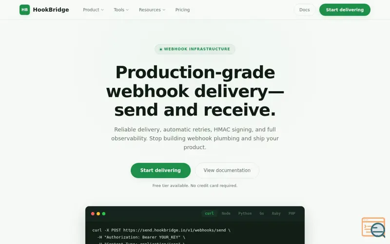 Screenshot of Hookbridge