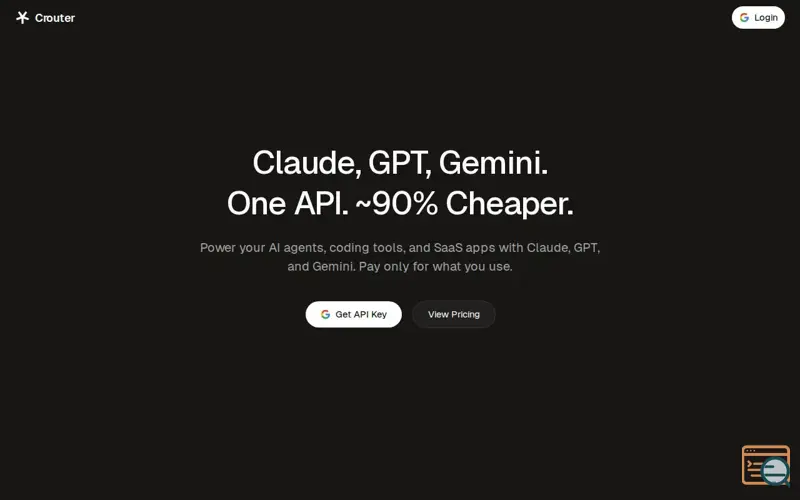 Screenshot of Crouter