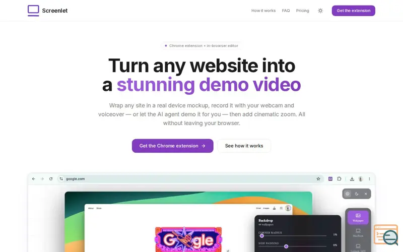 Screenshot of ScreenLet