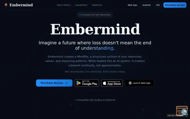 Screenshot of Embermind