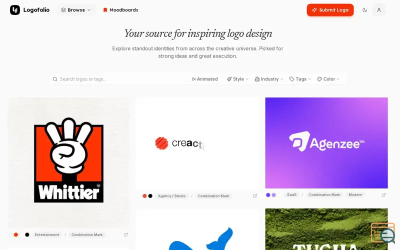 Screenshot of Logofolio