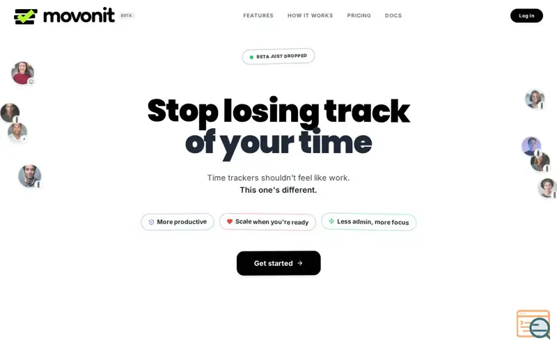 Screenshot of Movonit