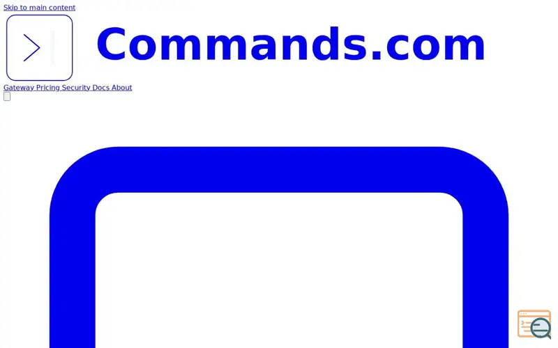 Screenshot of Commands.com: The Multi-Agent Workspace