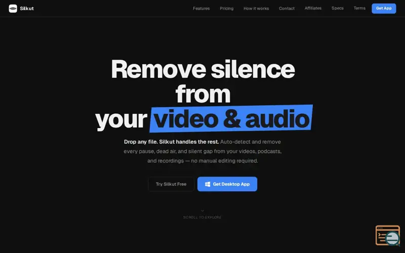 Screenshot of Silkut