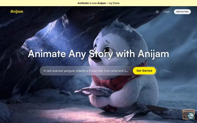 Screenshot of Anijam