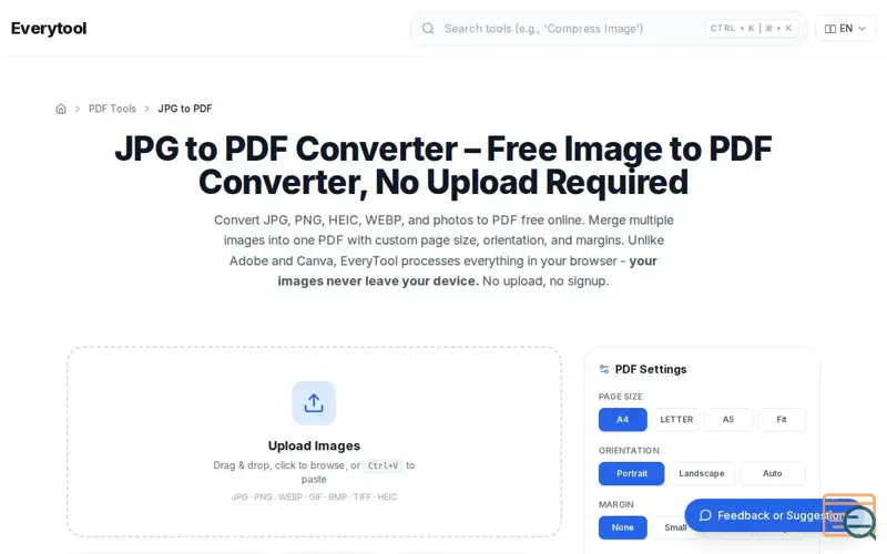Screenshot of EveryTool