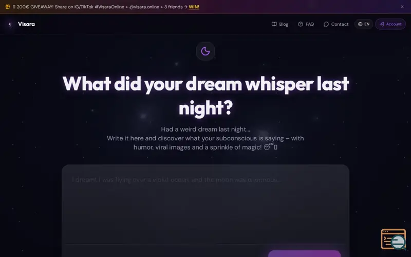 Screenshot of Visara