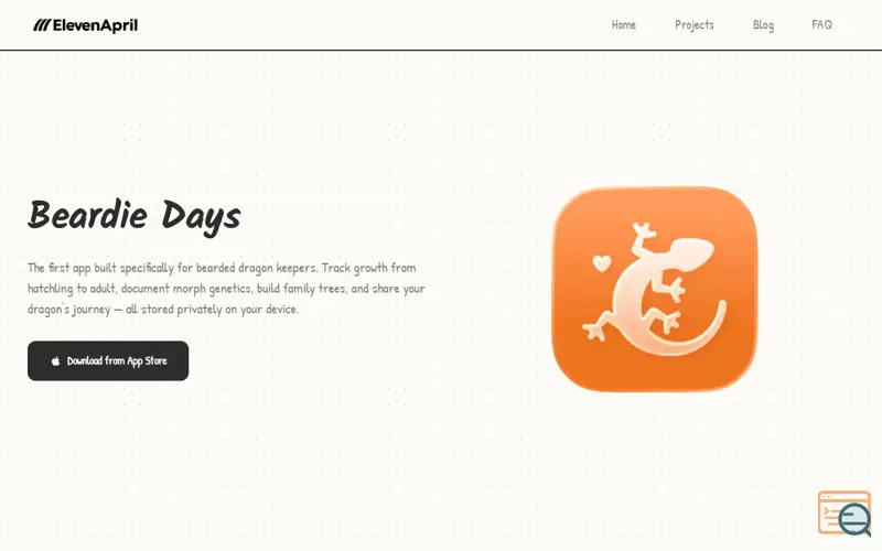 Screenshot of Beardie Days