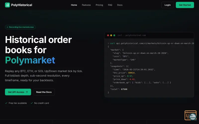 Screenshot of PolyHistorical