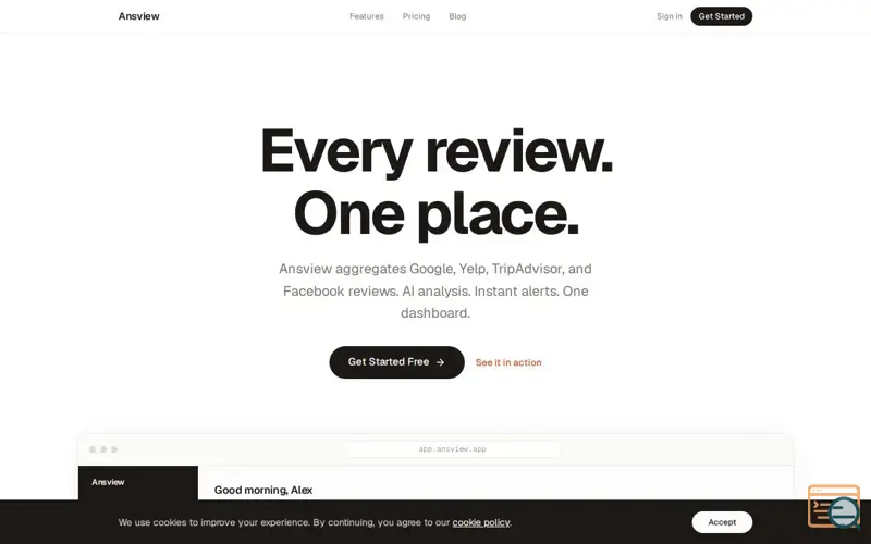 Screenshot of Ansview