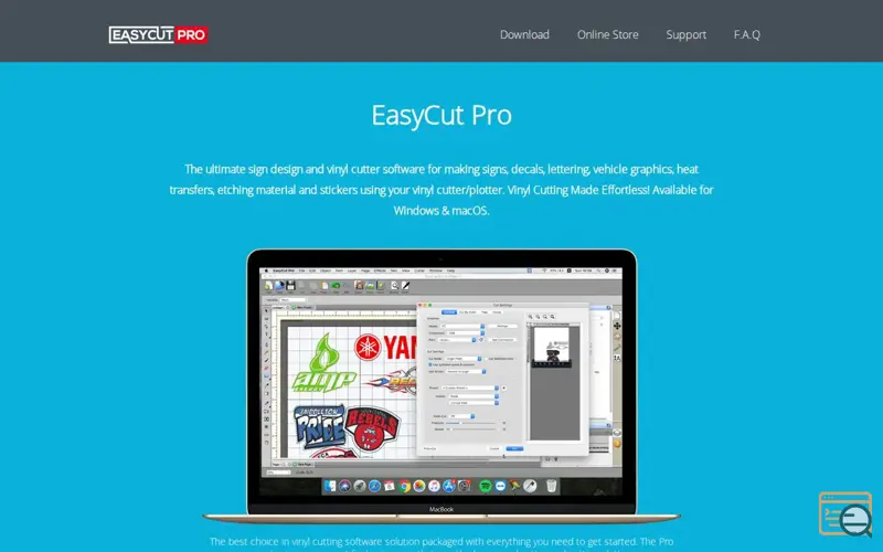 Screenshot of EasyCut Pro