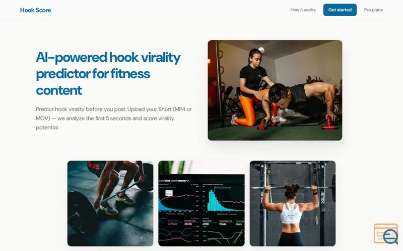 Screenshot of Hookscore