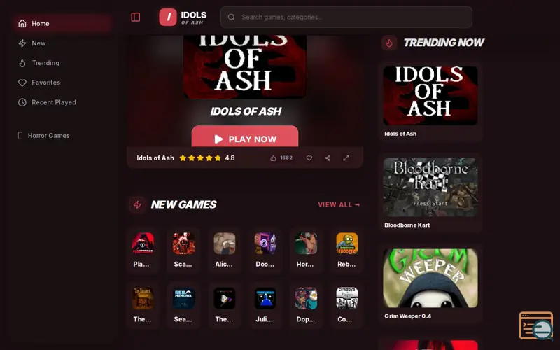 Screenshot of Idols Of Ash