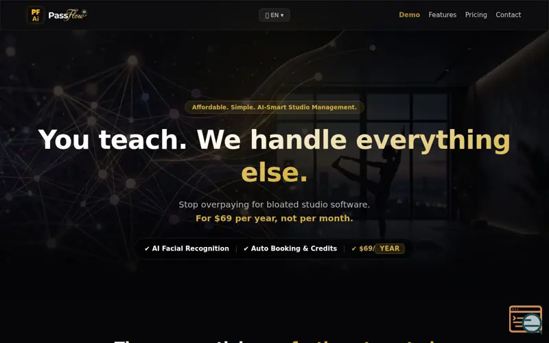 Screenshot of PassFlow AI