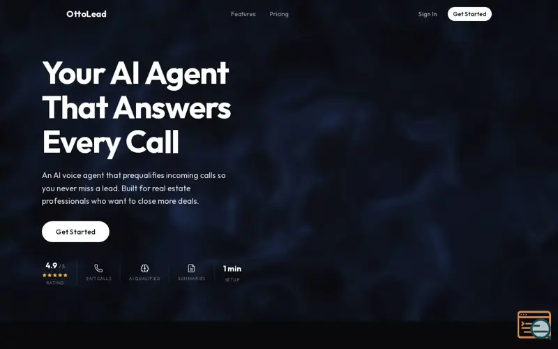 Screenshot of OttoLead