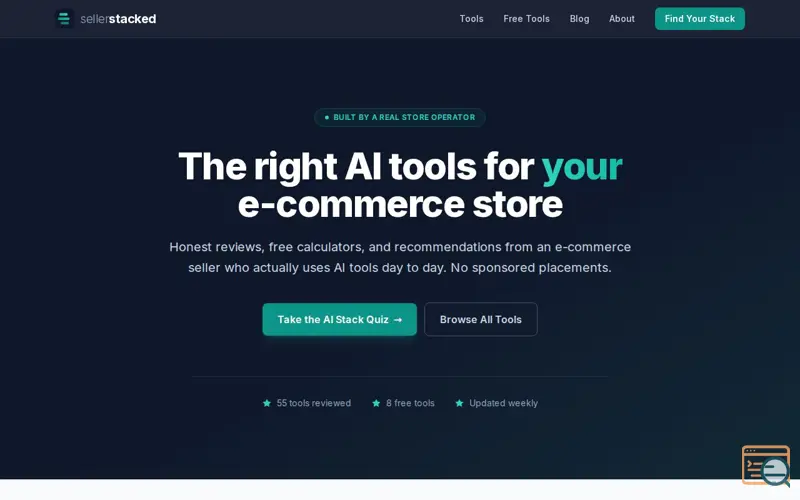 Screenshot of Seller Stacked