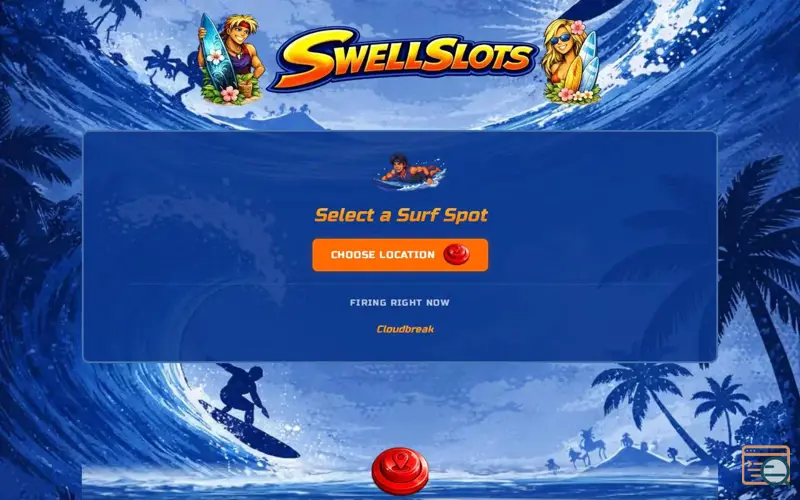 Screenshot of SwellSlots