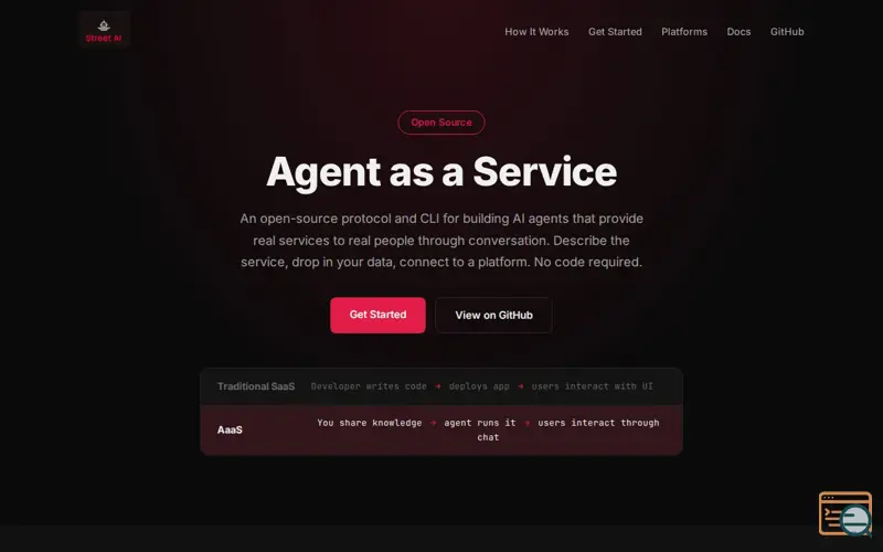 Screenshot of StreetAI/AaaS