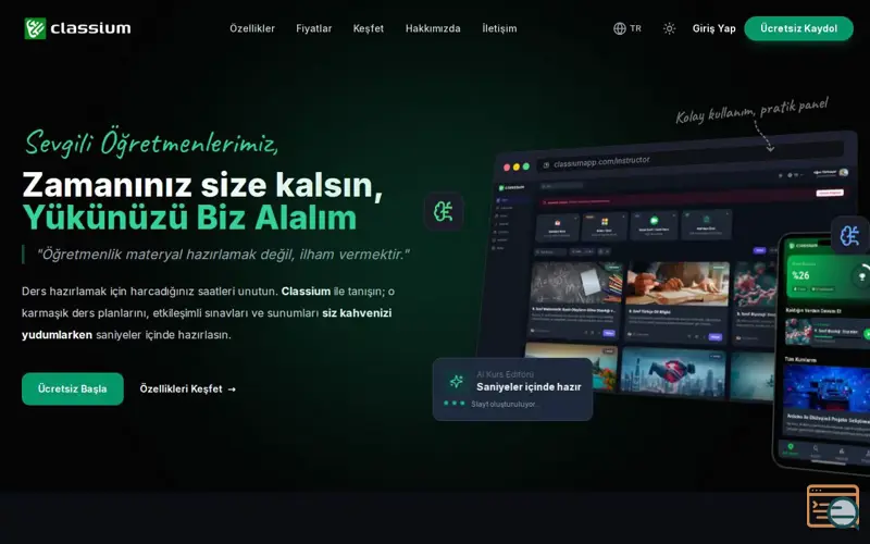 Screenshot of Classium